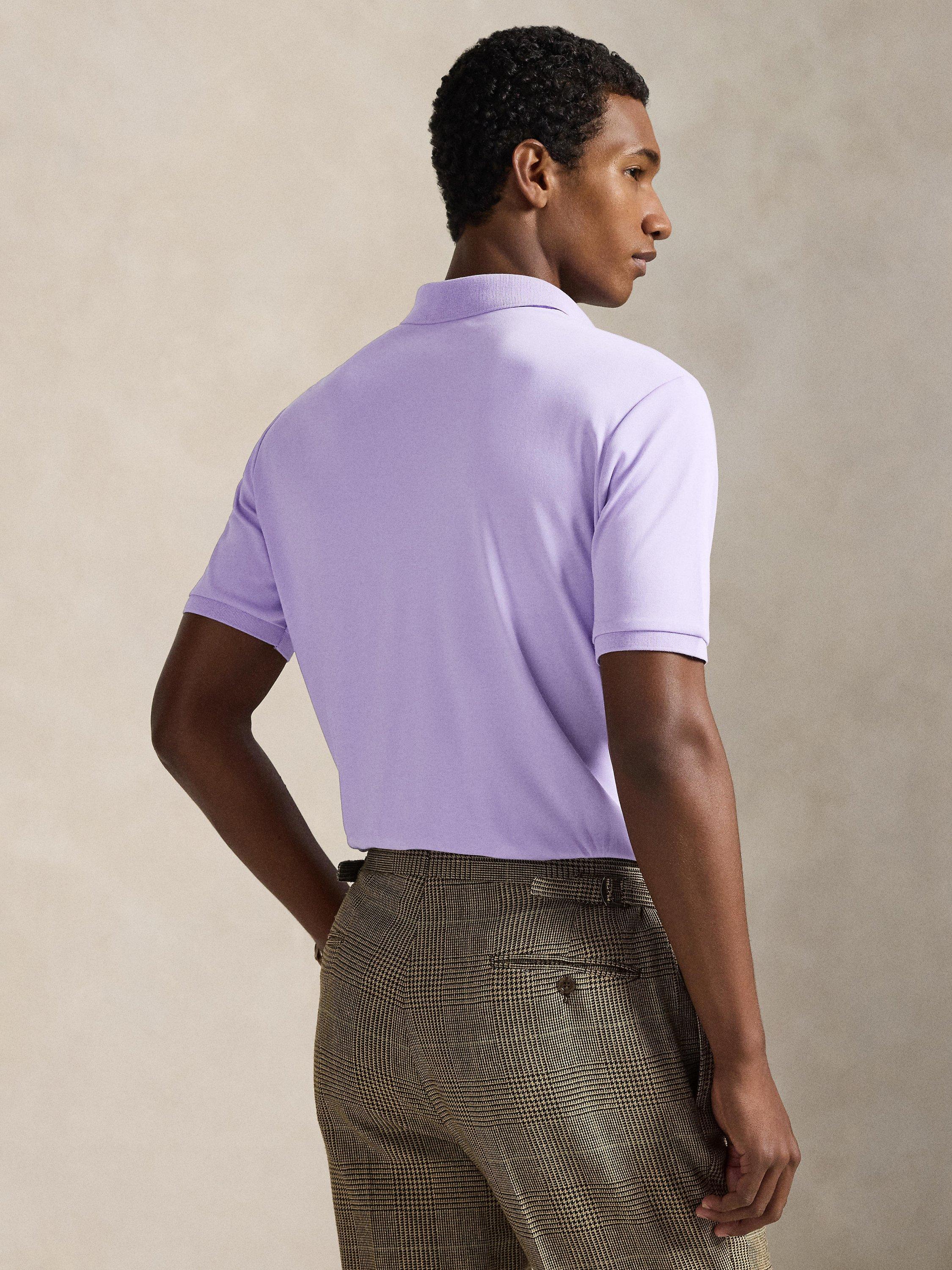 Polo Ralph Lauren Pima Cotton Custom Slim Fit Short Sleeve Polo Shirt ...