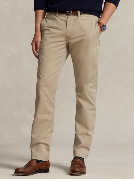 Polo Ralph Lauren Bedford Straight Fit Cotton Chinos, Khaki Tan, Khaki Tan