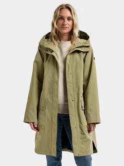 Didriksons Adria Waterproof & Windproof Parka, Olive Green