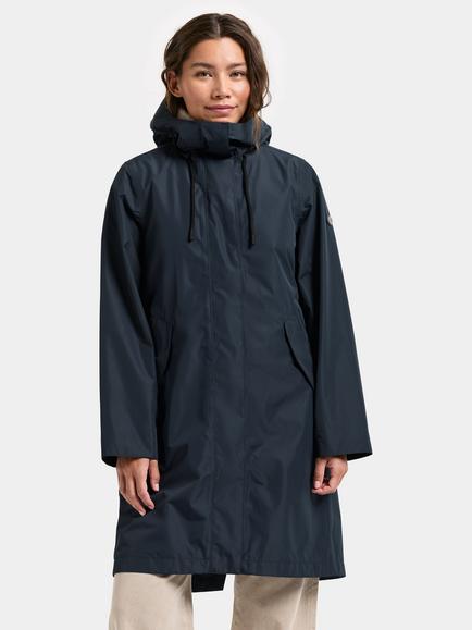 Didriksons Elina Waterproof & Windproof Parka, Dark Night Blue