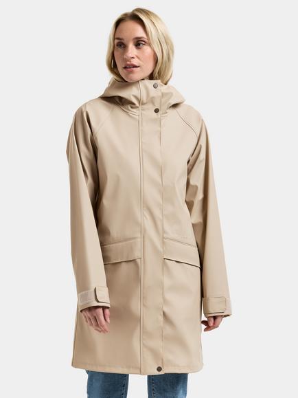 Didriksons Elly Windproof & Waterproof Parka, Clay Beige