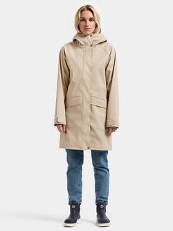 Didriksons Elly Windproof & Waterproof Parka - view 2, Clay Beige