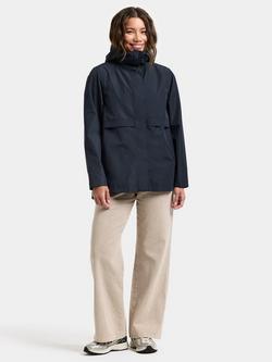 Didriksons Elsa Waterproof Jacket, Dark Night Blue - view 2, Dark Night Blue