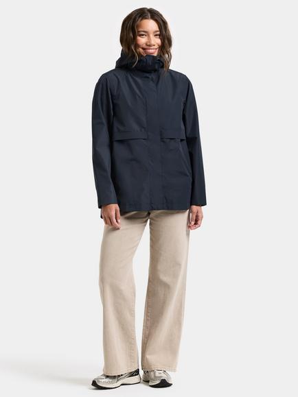 Didriksons Elsa Waterproof & Windproof Jacket - view 2, Dark Night Blue