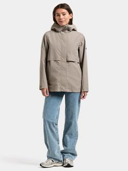Didriksons Elsa Waterproof & Windproof Jacket - view 2, Ash Brown