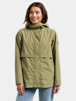 Didriksons Elsa Waterproof & Windproof Jacket, Olive Green