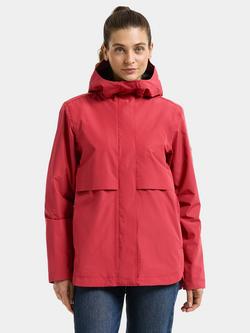 Didriksons Elsa Waterproof & Windproof Jacket, Spring Red