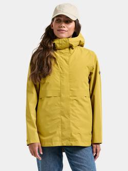 Didriksons Elsa Waterproof & Windproof Jacket, Yellow Pollen