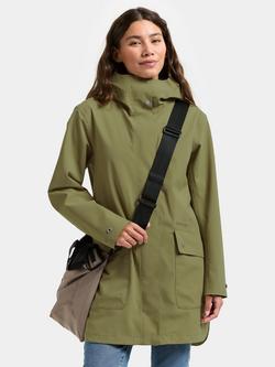Didriksons Gwen Waterproof & Windproof Parka, Olive Green