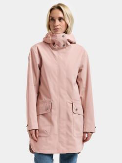 Didriksons Gwen Waterproof & Windproof Parka, Vintage Pink