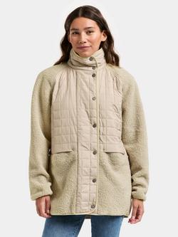 Didriksons Hazel Teddy Jacket, Clay Beige