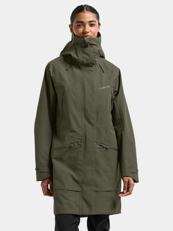 Didriksons Ilma Waterproof & Windproof Parka, Deep Green