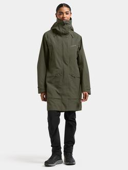 Didriksons Ilma Waterproof & Windproof Parka - view 2, Deep Green
