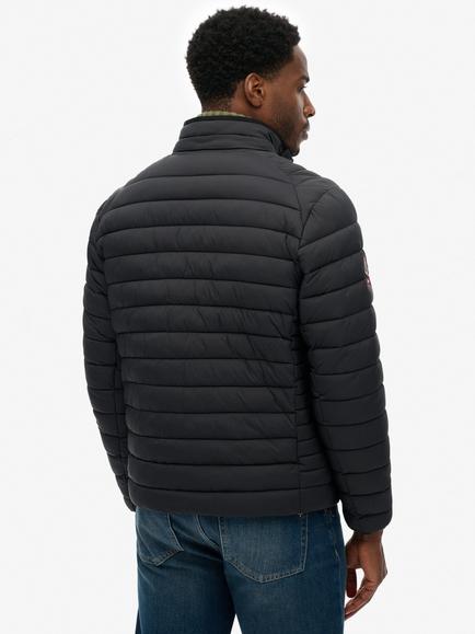 Superdry Fuji Lite Padded Puffer Jacket, Black - view 2, Black