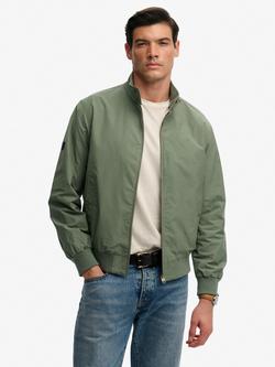 Superdry Harrington Jacket, Lily Pad Green