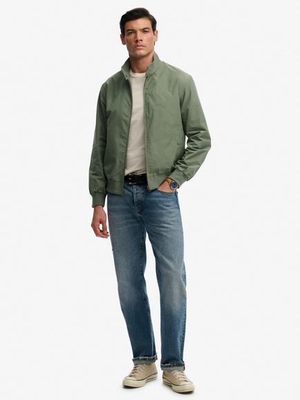 Superdry Harrington Jacket - view 2, Lily Pad Green