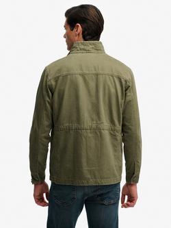 Superdry Harrington Jacket, Dusty Olive Green - view 2, Dusty Olive Green