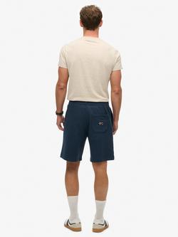 Superdry Essential Logo Jersey Shorts - view 2, Lauren Navy