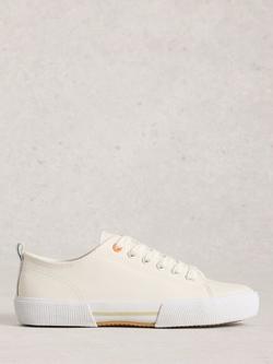 White Stuff Pippa Trainers, White, White