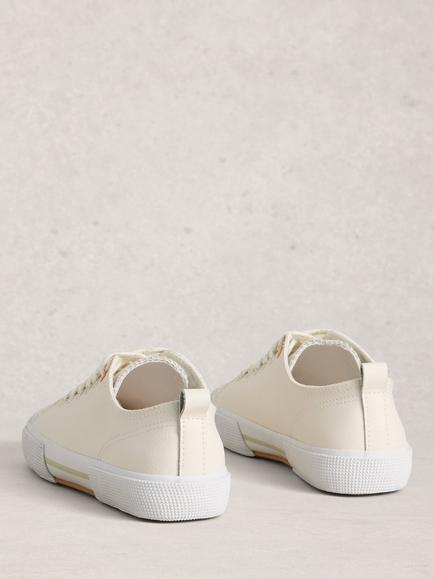 White Stuff Pippa Trainers, White - view 2, White