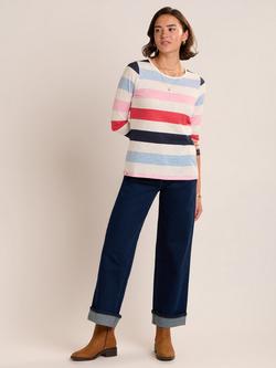 Brakeburn Coast Stripe 3/4 Sleeve Top, Multi, Multi