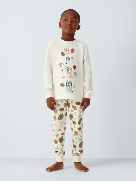 Brand Threads Kids' Long Sleeve Bluey Pyjama Set, Multi, Multi