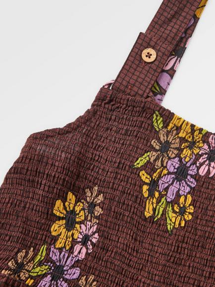Passenger Soleis Floral Maxi Dress, Brown/Multi - view 2, Brown/Multi