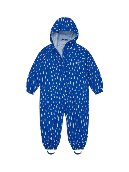 Muddy Puddles Kids' Waterproof Essentials Puddlesuit, Blue, Blue