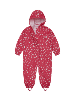 Muddy Puddles Kids' Waterproof Essentials Puddlesuit, Pink, Pink