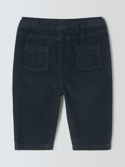 John Lewis Bay Cord Joggers, Navy - view 2, Navy