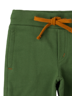 Little Green Radicals Kids' Organic Cotton Comfy Shorts - view 2, Green