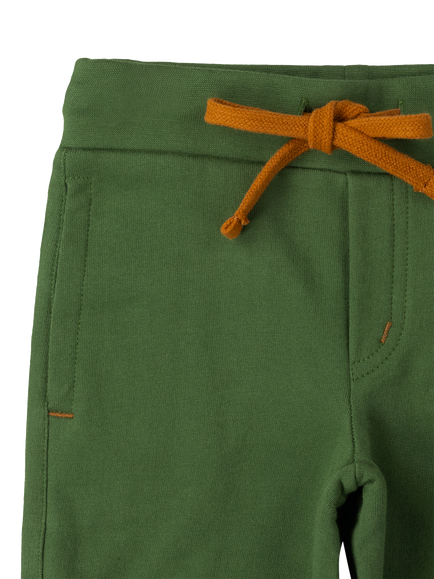 Little Green Radicals Kids' Organic Cotton Comfy Shorts - view 2, Green