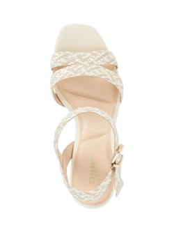 Dune London Manifesting Block Heeled Sandals, Multi - view 2, Multi