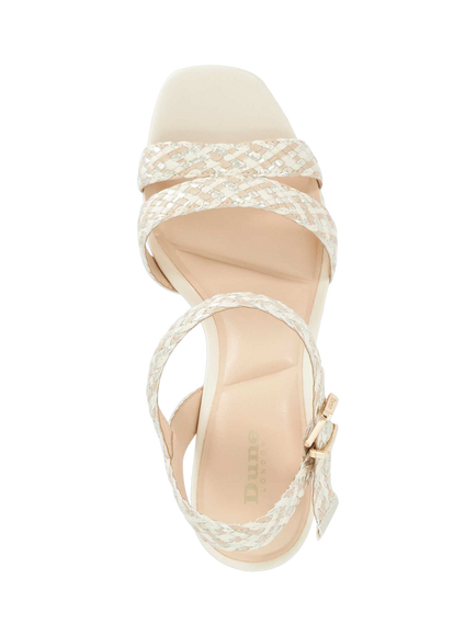 Dune London Manifesting Block Heeled Sandals, Multi - view 2, Multi