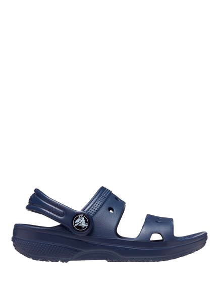 Crocs Kids' Toddler Classic Clog Slider Sandals, Navy, Navy