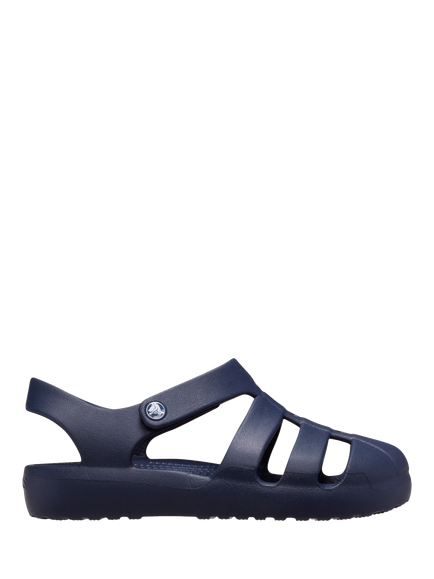 Crocs Kids' Classic Fisherman Sandals, Navy