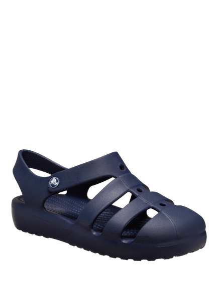 Crocs Kids' Classic Fisherman Sandals - view 2, Navy