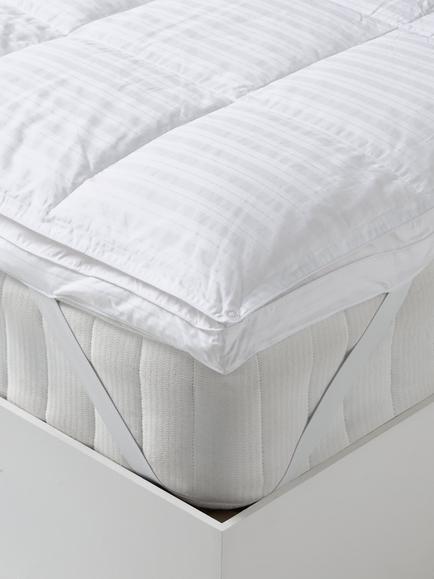 John Lewis Muscovy Duck Down Mattress Topper, White