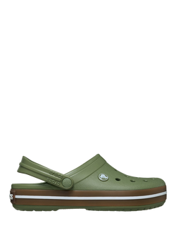 Crocs Croc Crocband Gum Clogs, Green