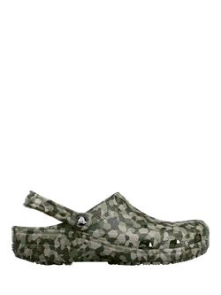 Crocs Classic Confetti Clogs, Green