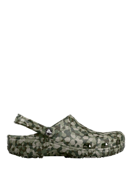 Crocs Classic Confetti Clogs, Green