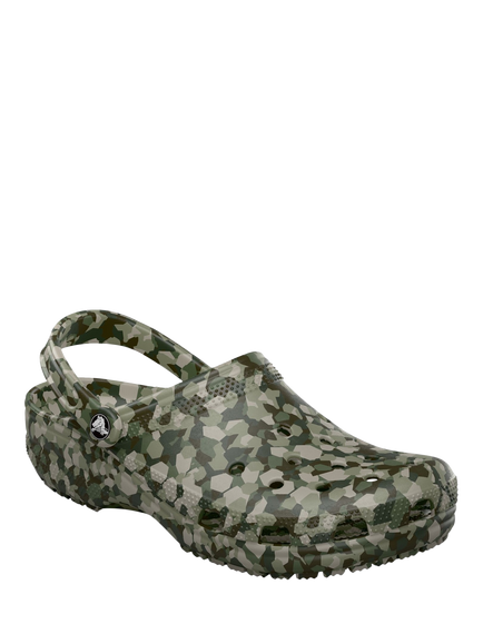 Crocs Classic Confetti Clogs - view 2, Green