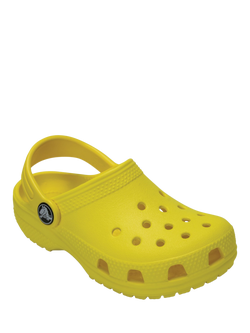 Crocs Kids' Classic Clog Sandals, Lemon - view 2, Lemon