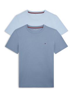 Tommy Hilfiger Kids' Lounge T-Shirt, Pack of 2, Blue