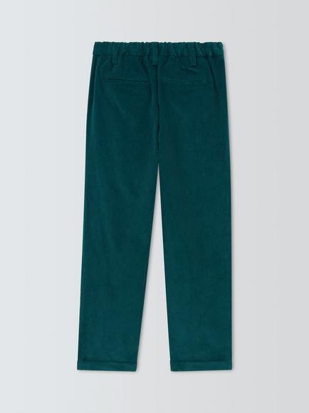 John Lewis Heirloom Collection Kids' Corduroy Trousers, Teal - view 2, Teal