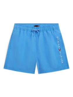 Tommy Hilfiger Kids' Drawstring Swim Shorts, Copenhagen Blue