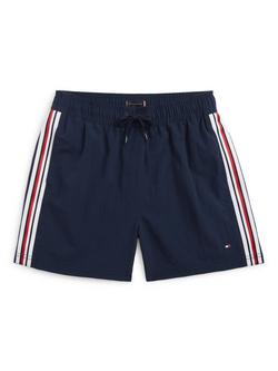 Tommy Hilfiger Kids' Drawstring Swim Shorts, Dark Night Navy