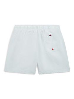 Tommy Hilfiger Kids' Drawstring Swim Shorts, Mid Blue - view 2, Mid Blue