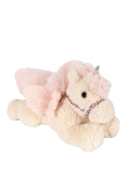 Konges Sløjd Kids' Unicorn Teddy Plush Soft Toy, Multi, Multi