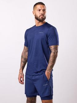 Gym King Dynamic Training T-Shirt, Oxford Blue